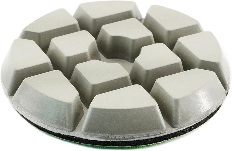 DTDIATOOL Concrete Polishing Pads 3 inch/80mm for Concrete, Cement and Terrazzo Floors Processing, Repairing and Renovating, Dry or Wet Use Diamond Grinding Pads Grit 800 3pcs - Image 5